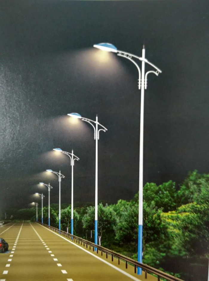 一体化led太阳能路灯6M 一体化路灯 单臂户外照明道路灯