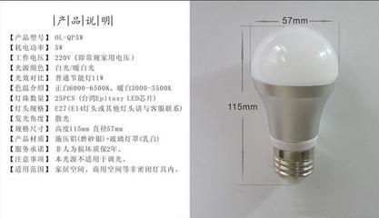 【鑫源晶 XYJ-QP-22024 应急球泡灯 7W批发 LED最新E27灯头 球泡】价格,厂家,图片,LED筒灯,深圳市宝安区沙井鑫源晶照明灯饰厂-